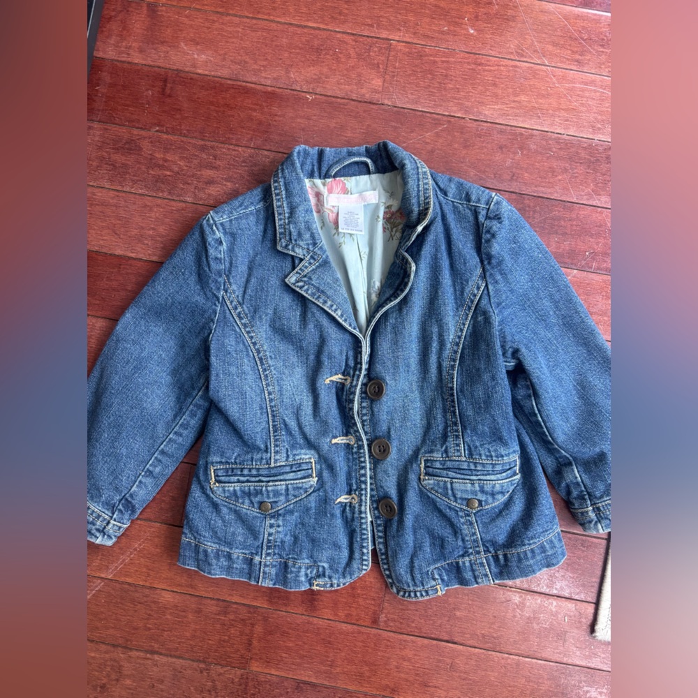 Janie and Jack Baby Girl Denim Jacket